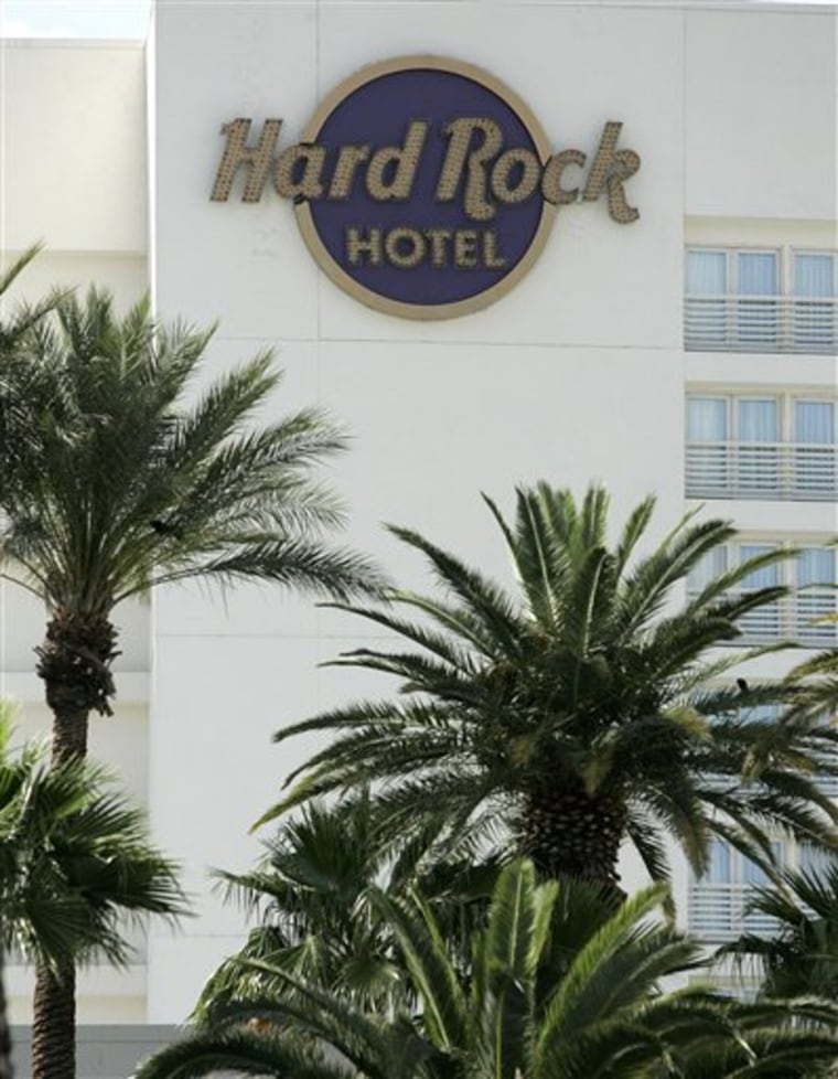 The Hard Rock Hotel and Casino has used the name under a 14-year licensing agreement.